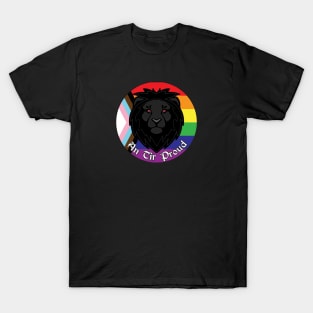 An Tir Pride - Pride Progress - Populace Badge Style 2 T-Shirt